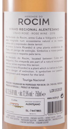 2019 Herdade do Rocim rosé