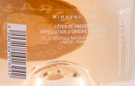 2020 Miraval Côtes de Provence rosé