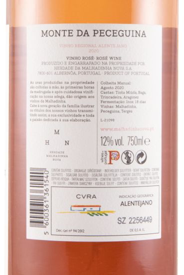 2020 Monte da Peceguina rosé