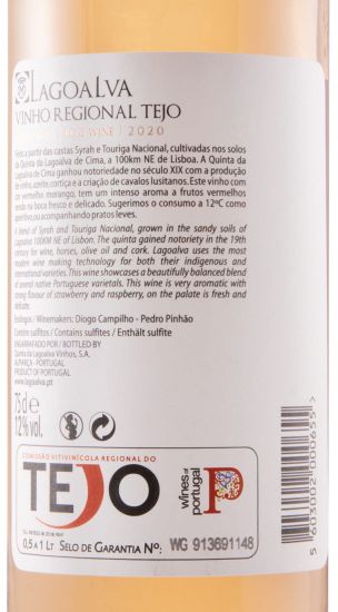 2020 Quinta da Lagoalva rosé