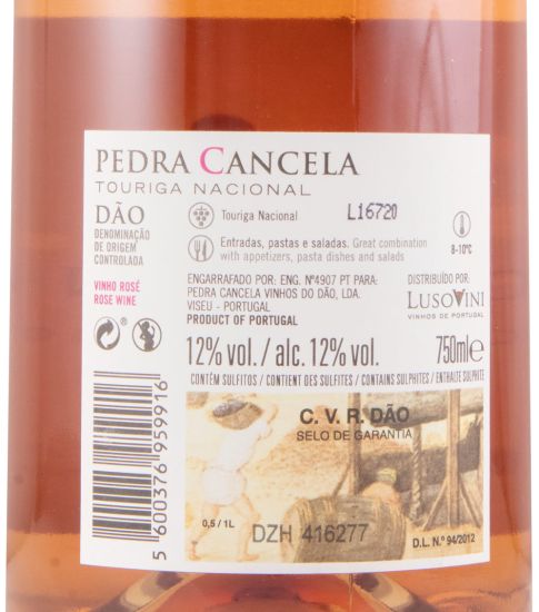Pedra Cancela Touriga Nacional rosé
