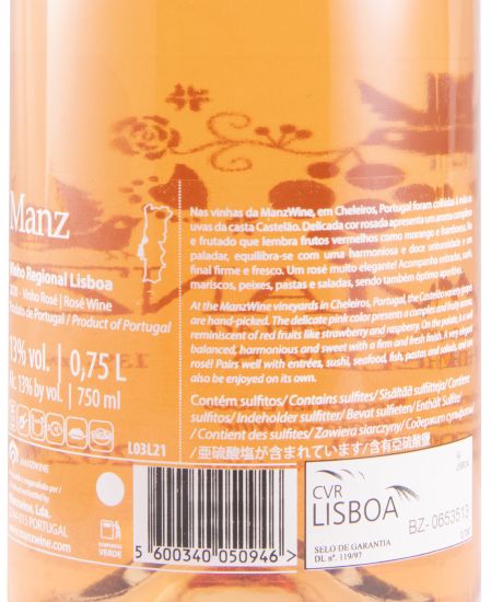 2020 Manz rosé