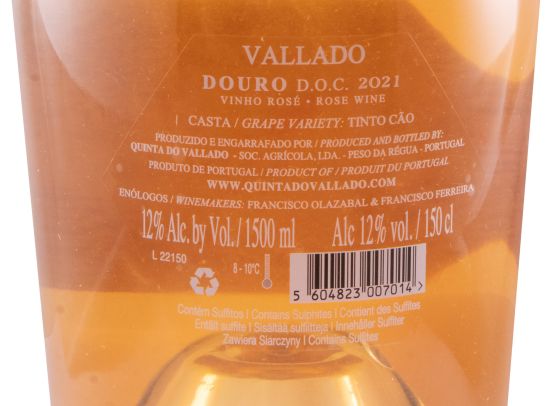 2021 Vallado rosé 1.5L