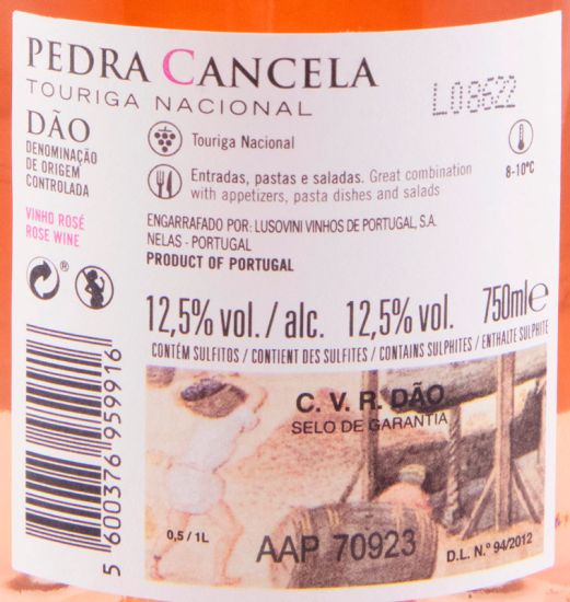 2021 Pedra Cancela Touriga Nacional rosé