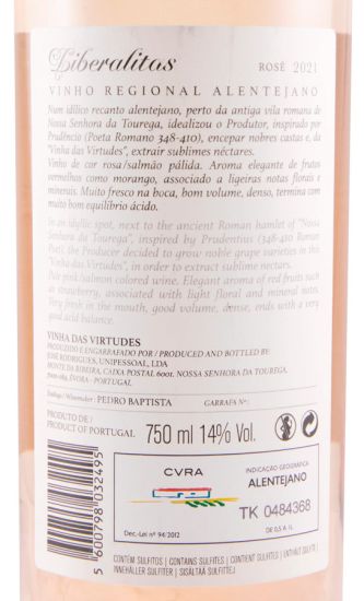 2021 Liberalitas rosé