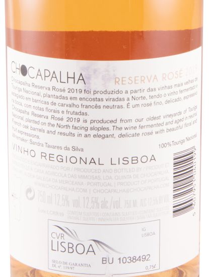 2019 Chocapalha Reserva rosé