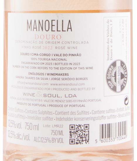 2022 Manoella rosé