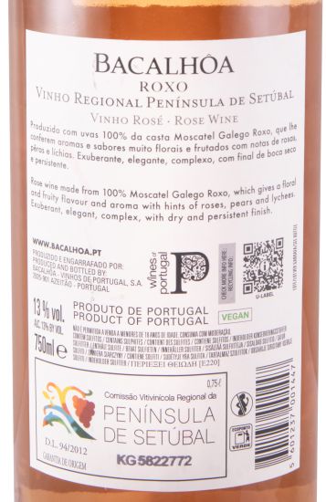 2022 Bacalhôa Roxo rosé