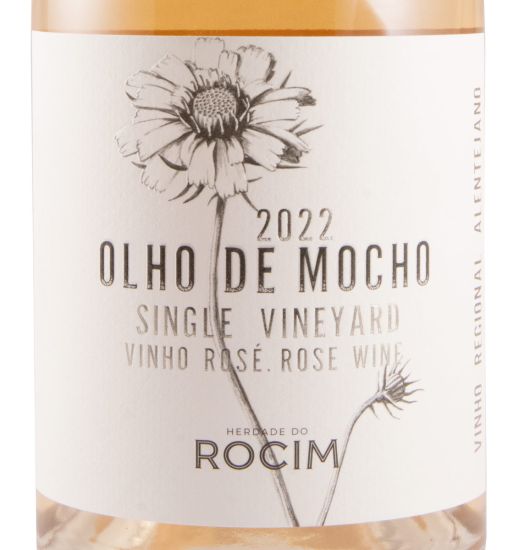 2022 Herdade do Rocim Olho de Mocho Reserva rosé (rótulo danificado)