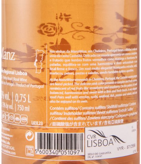 2022 Manz rosé