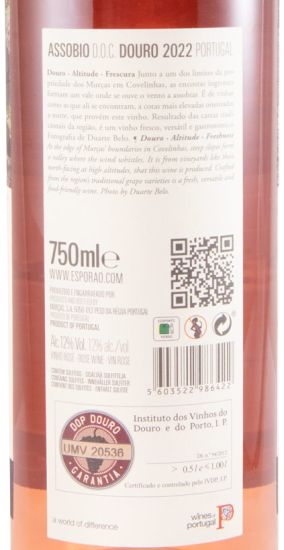 2022 Assobio rosé