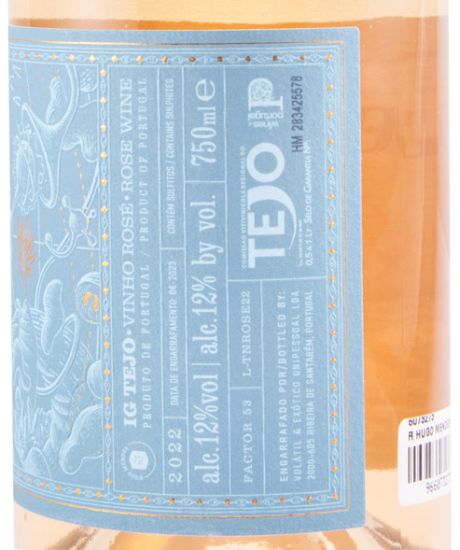 2022 Hugo Mendes Tejo rosé (damaged label)