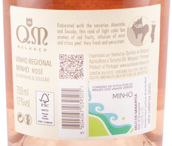 2023 Quintas de Melgaço QM rosé