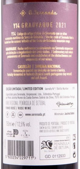 2021 A Serenada Y14 Grauvaque Edição Limitada rosé