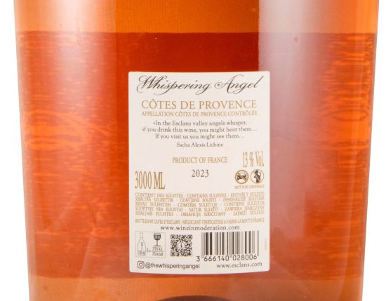 2023 Château d'Esclans Whispering Angel rosé 3L