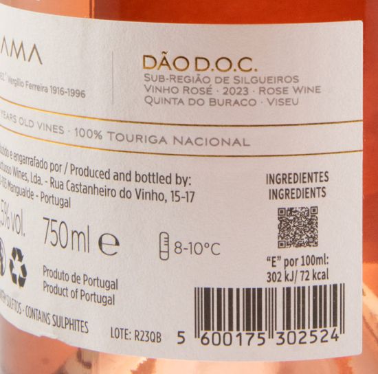 2023 Terra Chama Touriga Nacional rosé