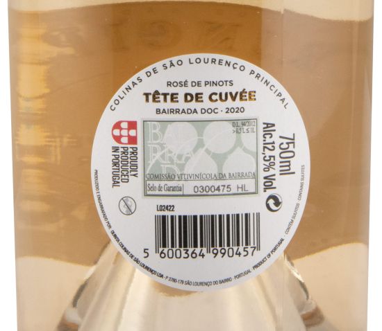 2020 Principal Tête de Cuvée Pinot Noir rosé