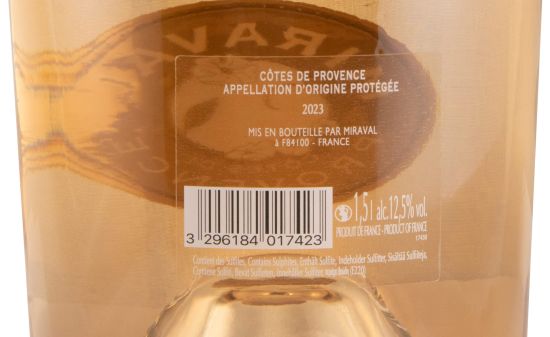 2023 Miraval Côtes de Provence rosé 1.5L