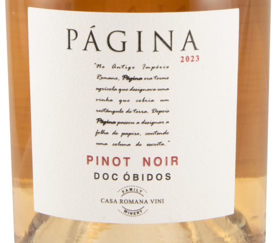 2023 Página Pinot Noir rosé