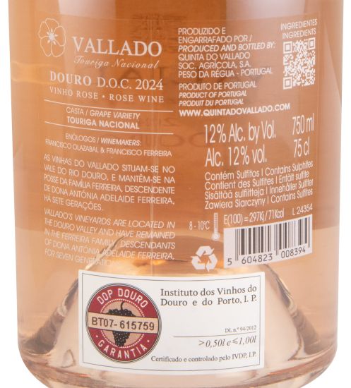 2024 Vallado rosé