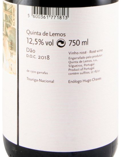 2018 Quinta de Lemos Nélita rosé