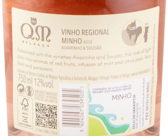 2024 Quintas de Melgaço QM rosé