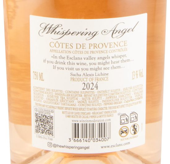 2024 Château d'Esclans Whispering Angel Côtes de Provence rosé