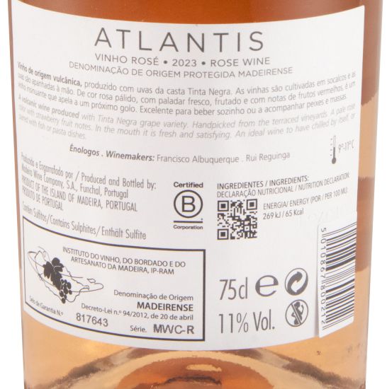 2023 Atlantis Tinta Negra rosé