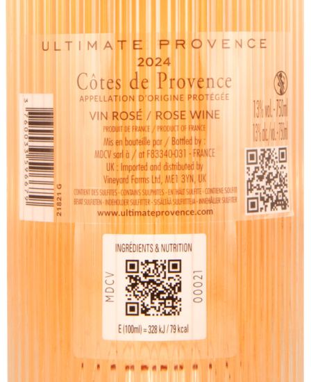 2024 Ultimate Provence Côtes de Provence rosé