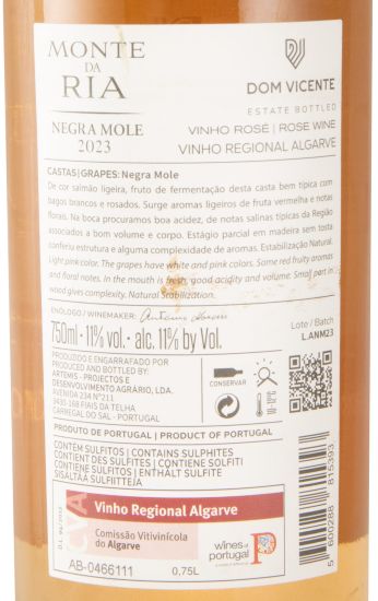 2023 Monte da Ria Negra-Mole rosé