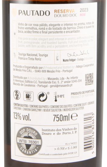 2023 Pautado Reserva rosé