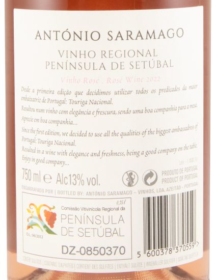 2022 António Saramago rosé