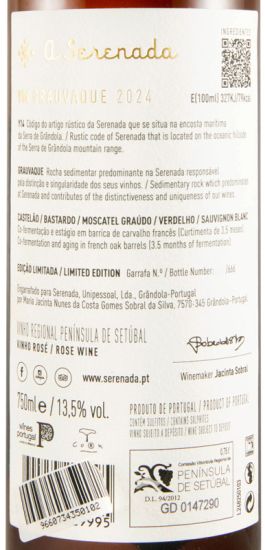 2024 A Serenada Y14 Grauvaque rosé