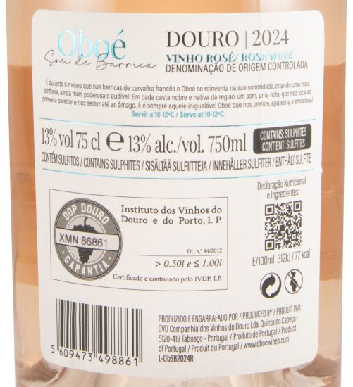 2024 Oboé Som de Barrica rosé