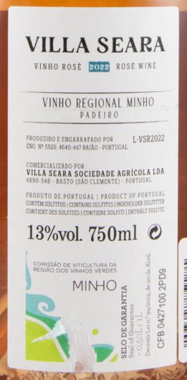 2022 Villa Seara rosé