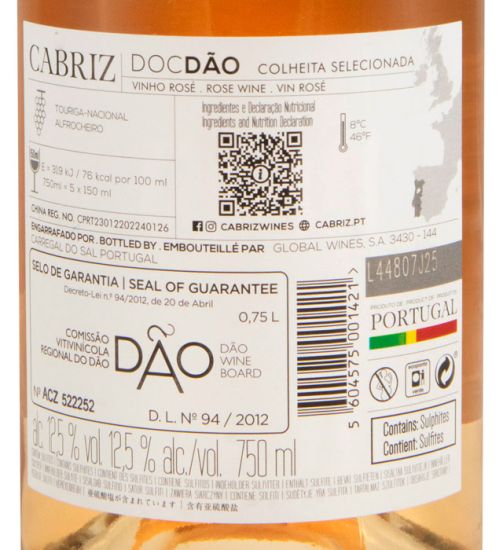 2024 Cabriz Colheita Selecionada rosé
