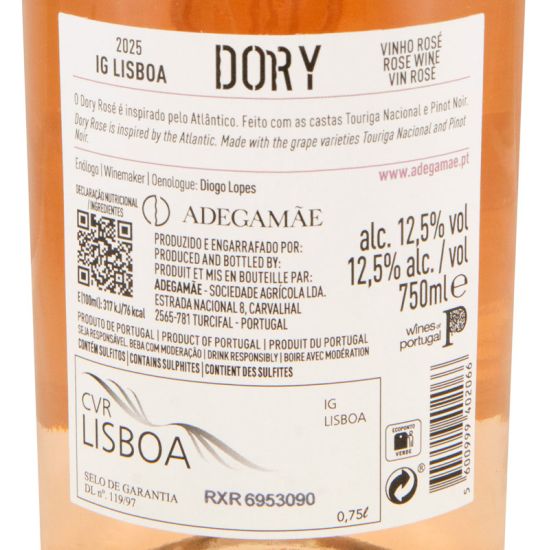2025 AdegaMãe Dory rosé