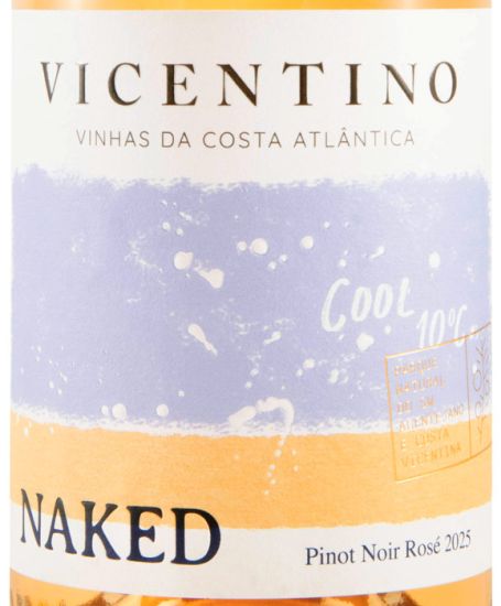 2025 Vicentino Naked Pinot Noir rosé