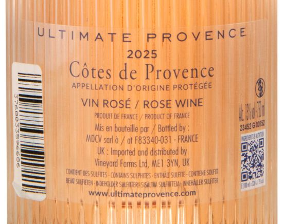 2025 Ultimate Provence Côtes de Provence rosé