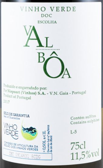 2017 Quinta de Val-Bôa Escolha white