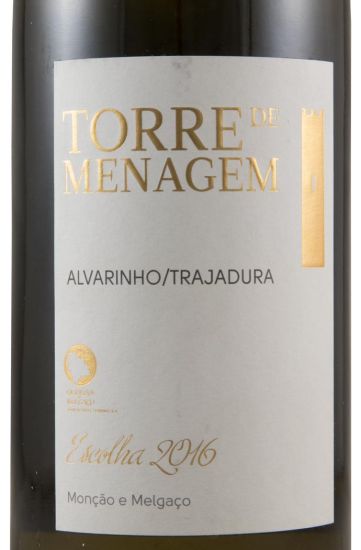 2016 Torre de Menagem Alvarinho/Trajadura white