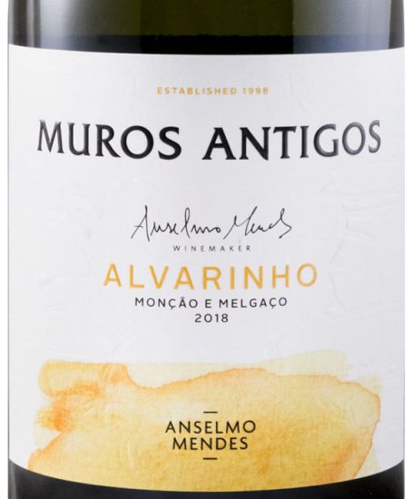 2018 Muros Antigos Alvarinho branco