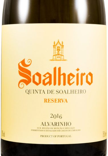 2016 Alvarinho Soalheiro Reserva white