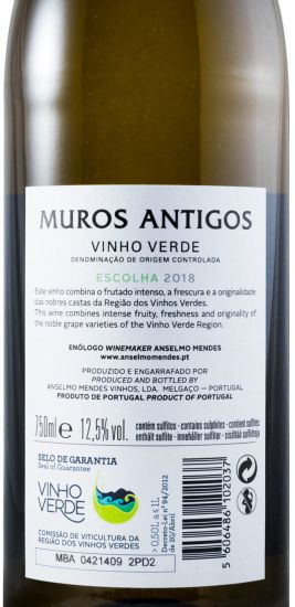 2018 Muros Antigos Escolha branco