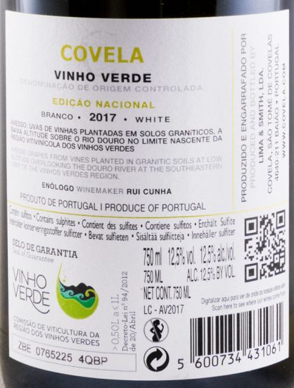 2017 Covela Avesso Edição Nacional branco