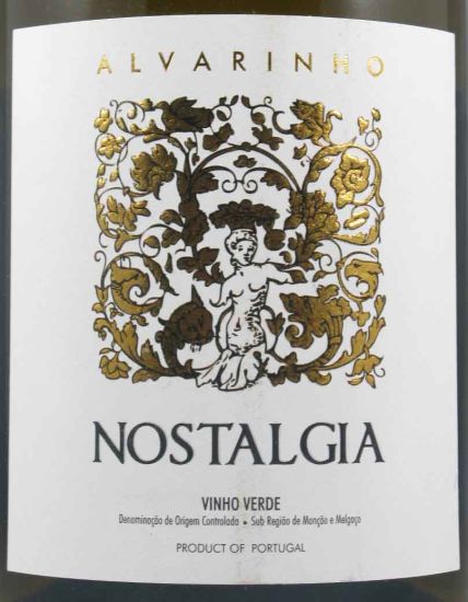 2013 Nostalgia Alvarinho branco