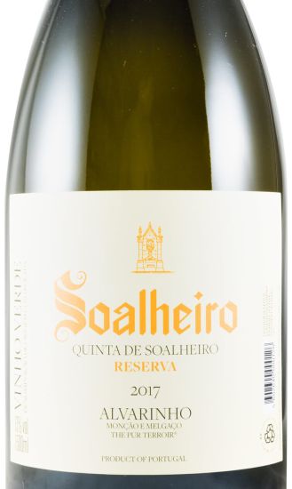 2017 Alvarinho Soalheiro Reserva branco 1,5L