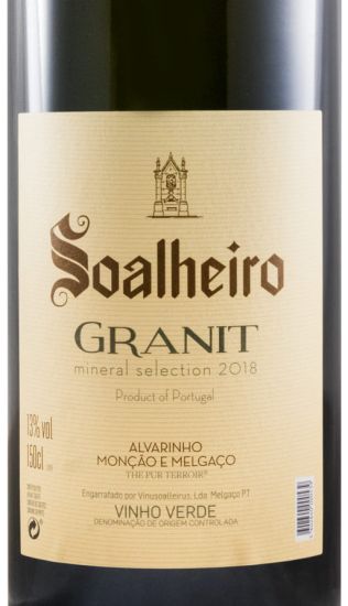 2018 Soalheiro Granit Alvarinho white 1.5L