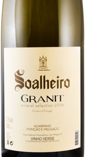 2016 Soalheiro Granit Alvarinho white 3L