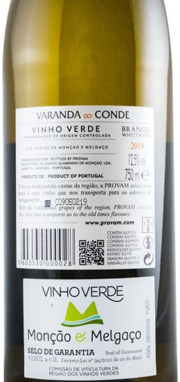 2018 Varanda do Conde white